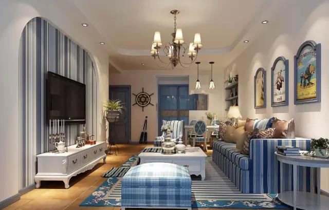 裝修主調(diào)里加些&ldquo;藍&rdquo;色，真的好美啊~