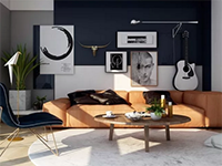 這三種沙發(fā)墻面，讓設(shè)計師忍不住點(diǎn)贊！