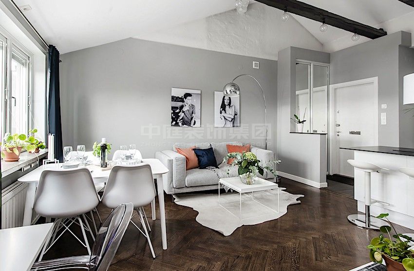 春江花月109m&sup2;北歐風(fēng)格案例